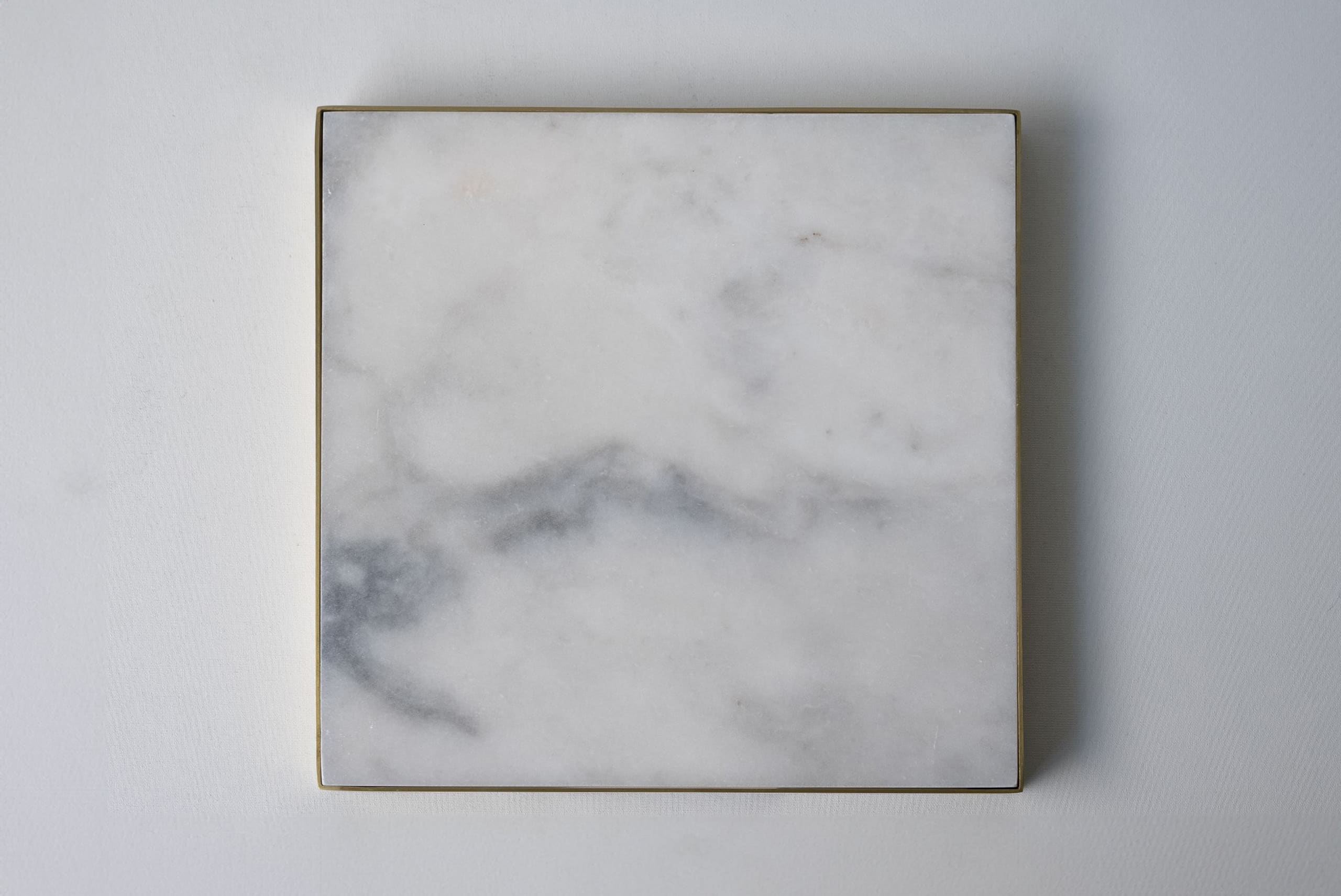ASAWA Square Cheese and Charcuterie Tray White Marble